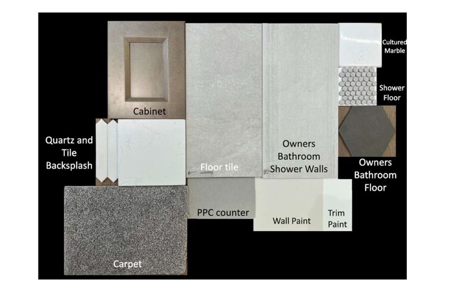 Sample of building materials used in homes in Jorde Farms, Queen Creek (Image 32). Sample of building materials used in homes in Jorde Farms, Queen Creek (Image 32).