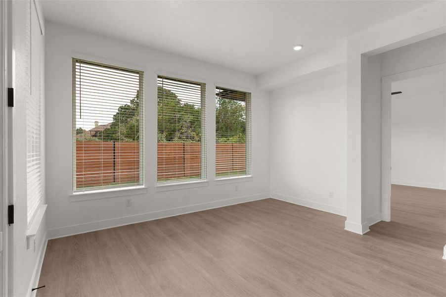 Spacious, unfurnished interior of a new home in Broken Oak, Georgetown (Image 11). Spacious, unfurnished interior of a new home in Broken Oak, Georgetown (Image 11).