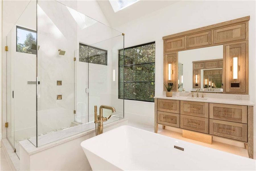 Furnished interior view inside a new home in , Sandy Springs (Image 44).