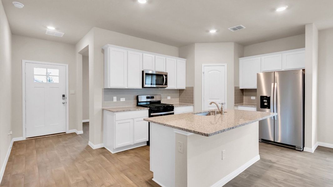 Furnished interior view inside a new home in Carillon, Manor (Image 5). Furnished interior view inside a new home in Carillon, Manor (Image 5).