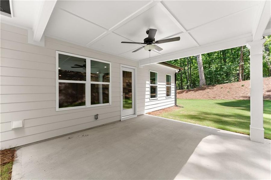 Exterior details and patio area of a home in , Martin (Image 3). Exterior details and patio area of a home in , Martin (Image 3).