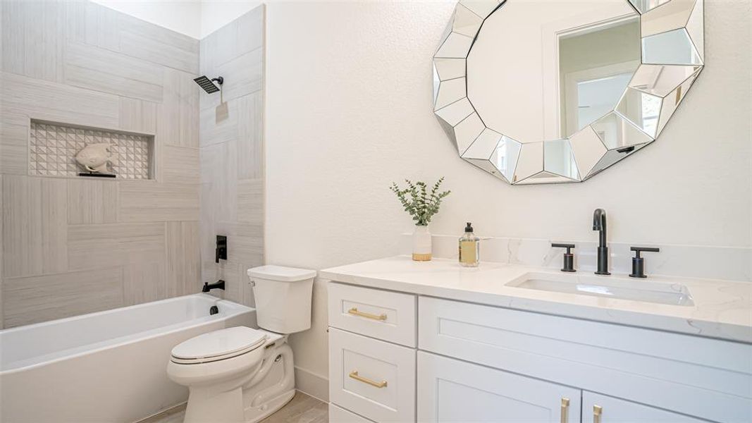 Furnished interior view inside a new home in , Granbury (Image 13).