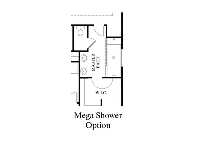 2D floor plan layout of this home in Red Bird Manor, Jefferson, GA (Image 5).