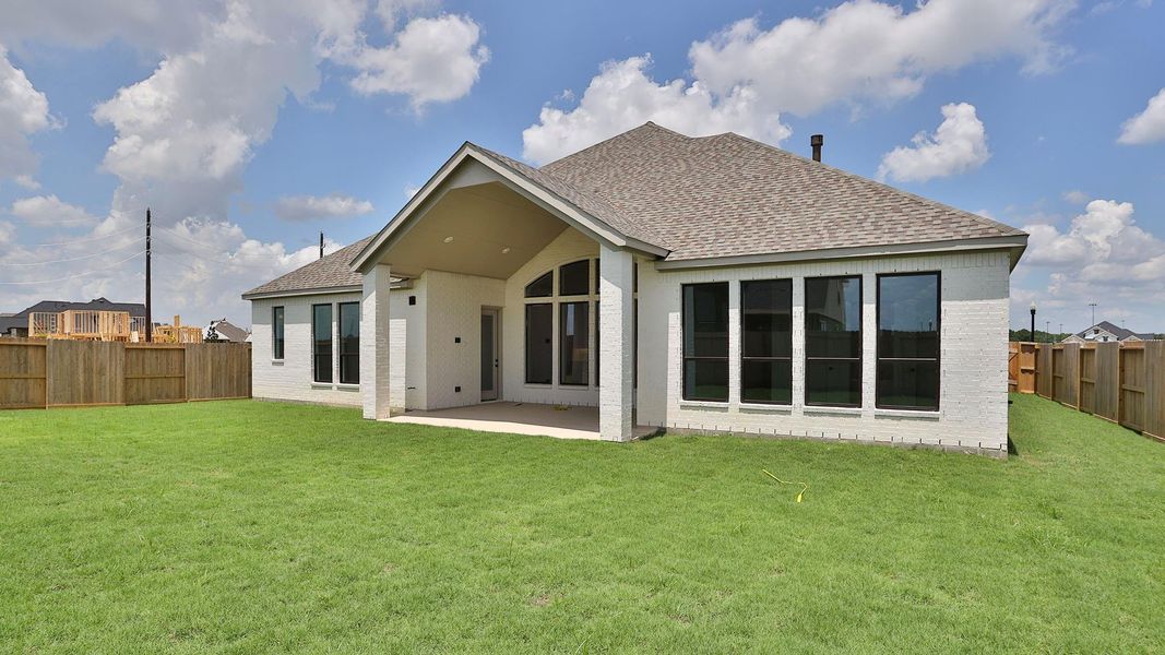 Exterior details and patio area of a home in Riceland, Mont Belvieu (Image 3). Exterior details and patio area of a home in Riceland, Mont Belvieu (Image 3).