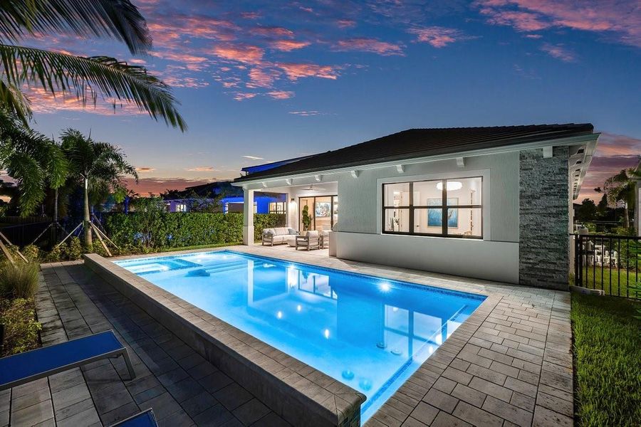 Exterior details and patio area of a home in , Palm Beach Gardens (Image 20). Exterior details and patio area of a home in , Palm Beach Gardens (Image 20).