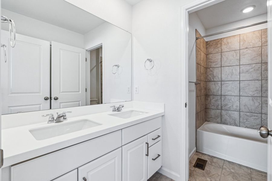 Furnished interior view inside a new home in Farmlore, Brighton (Image 6).