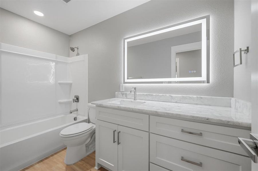 Furnished interior view inside a new home in , Sherman (Image 7).