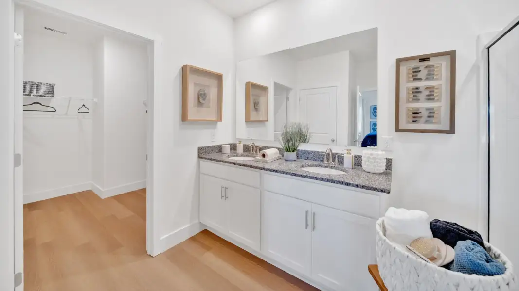 Furnished interior view inside a new home in Millstone Village, Morristown (Image 23).