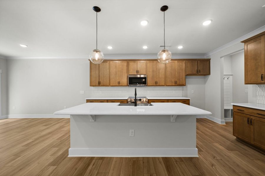 Furnished interior view inside a new home in Harbor Crossing, Greensboro (Image 7).