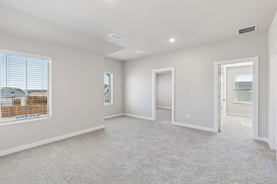 Game Room in the Holden home plan by Trophy Signature Homes – REPRESENTATIVE PHOTO