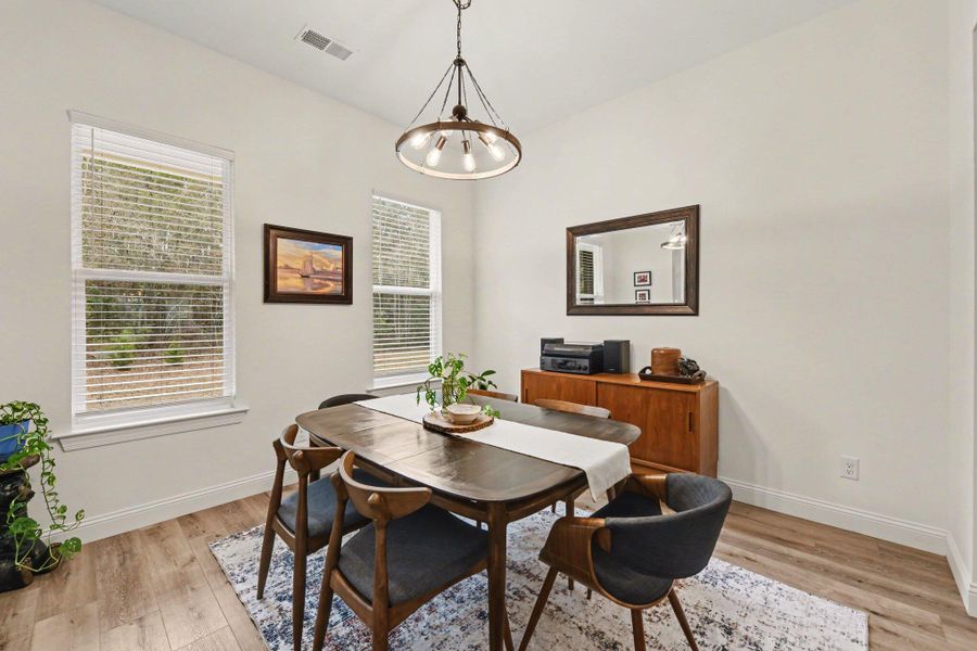 Furnished interior view inside a new home in , Johns Island (Image 8).