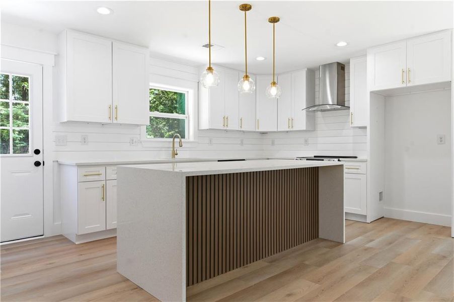 Furnished interior view inside a new home in , Marietta (Image 4).