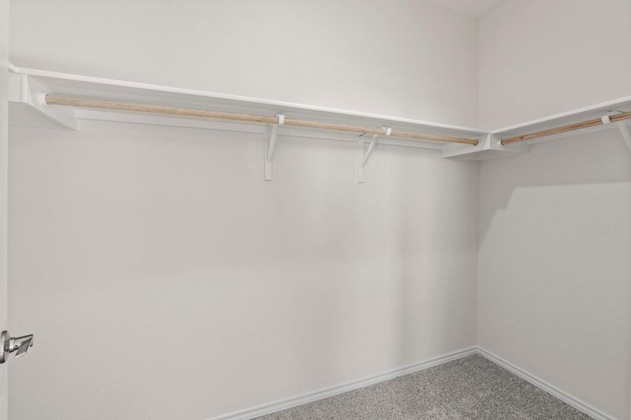 Spacious, unfurnished interior of a new home in Salerno - Classic Collection, Round Rock (Image 23). Spacious, unfurnished interior of a new home in Salerno - Classic Collection, Round Rock (Image 23).