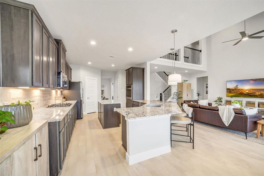 Furnished interior view inside a new home in Beacon Hill, Waller (Image 29).