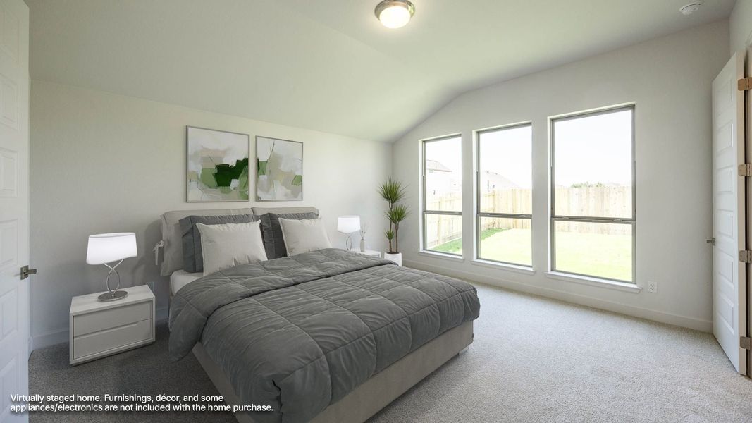 Furnished interior view inside a new home in Santa Rita Ranch - Tierra Rosa, Liberty Hill (Image 6).