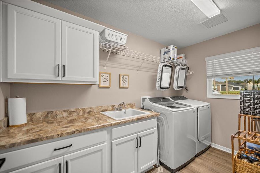 Indoor laundry room