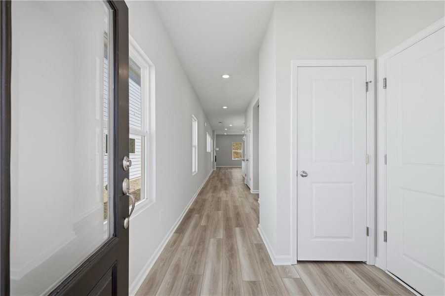 Spacious, unfurnished interior of a new home in The Bluffs, Canton (Image 12).