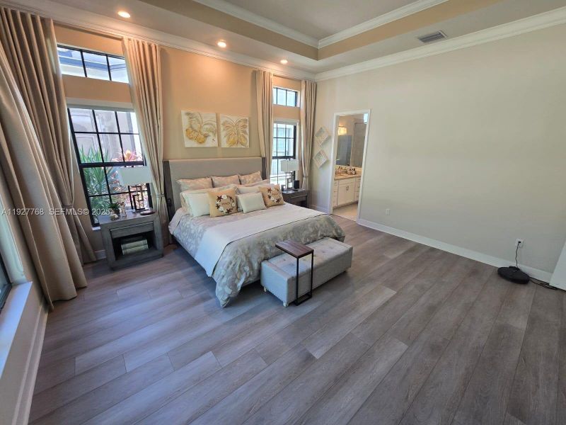 Furnished interior view inside a new home in , Parkland (Image 42). Furnished interior view inside a new home in , Parkland (Image 42).