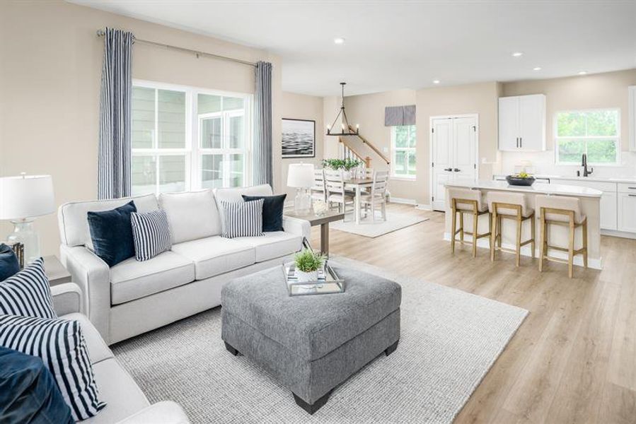 Representative furnished interior of a home built from the Robert Frost by Ryan Homes in Fost, Moyock (Image 11). Representative furnished interior of a home built from the Robert Frost by Ryan Homes in Fost, Moyock (Image 11).