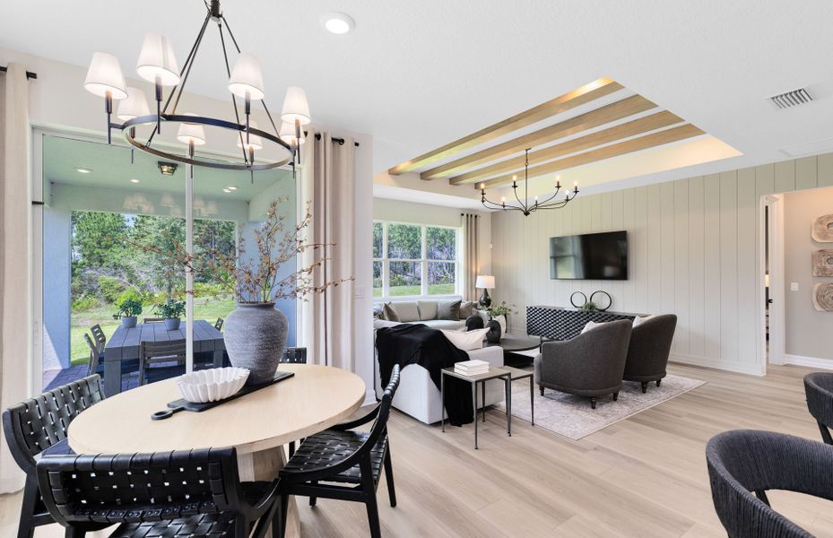 Representative furnished interior of a home built from the Highgate by Pulte Homes in Waterstone at Halifax Plantation, Ormond Beach (Image 26).