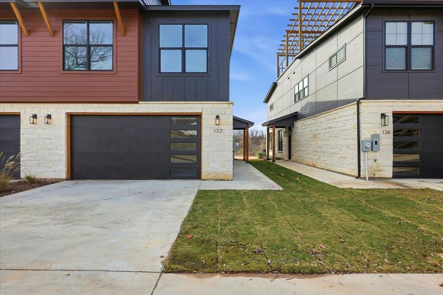 Exterior details and patio area of a home in , Stephenville (Image 4).