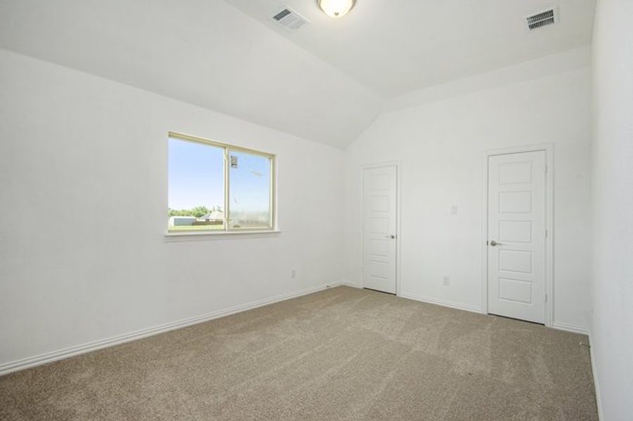 Representative unfurnished interior of a home built from the The Cottonwood by Sumeer Homes in Stone Henge II, Sanger (Image 25). Representative unfurnished interior of a home built from the The Cottonwood by Sumeer Homes in Stone Henge II, Sanger (Image 25).