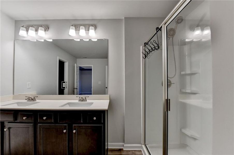 Furnished interior view inside a new home in Westgate Enclave, Loganville (Image 7).