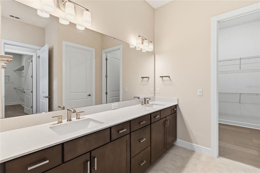Furnished interior view inside a new home in Del Webb Sunbridge, St. Cloud (Image 16).