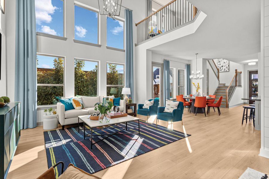 The Ridgepoint - Living Room