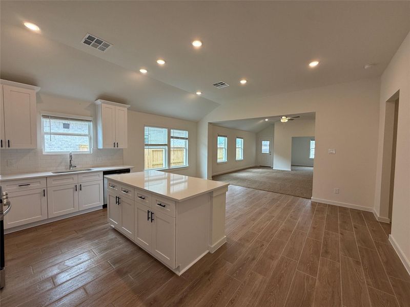 Furnished interior view inside a new home in Ashland, Angleton (Image 6).