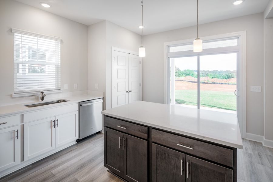 Representative furnished interior of a home built from the The Holland by Cothran Homes in Holly Ridge, Greenville (Image 6).