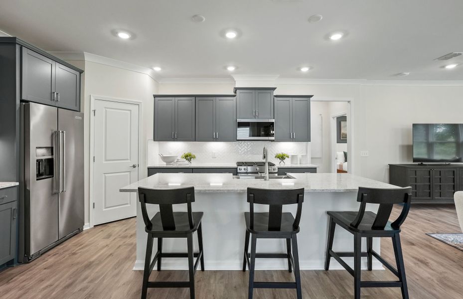 Representative furnished interior of a home built from the Bedrock by Pulte Homes in The Retreat at Carolina Ridge, Harrisburg (Image 16).