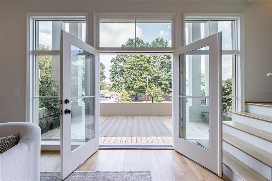 Furnished interior view inside a new home in Delmont, Atlanta (Image 11).