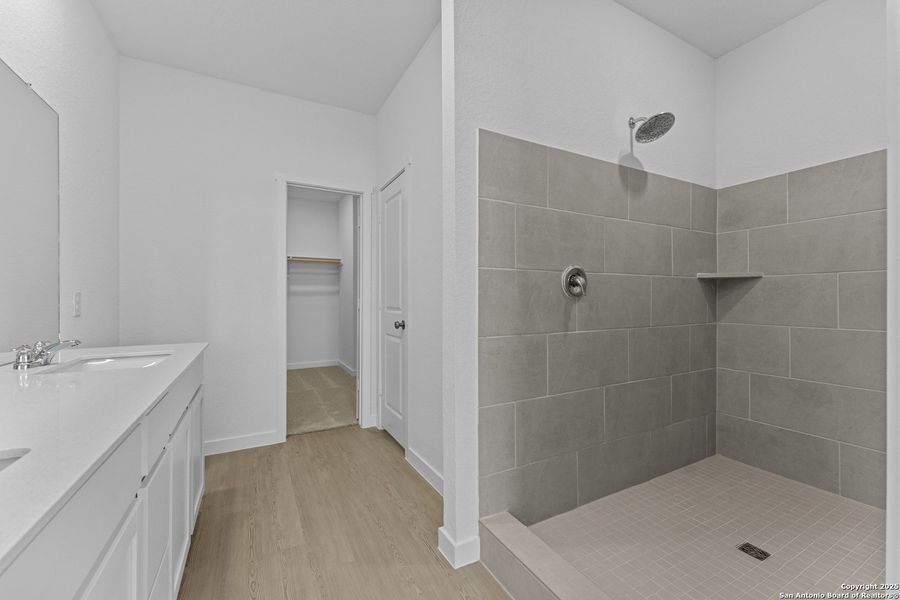 Furnished interior view inside a new home in Hidden Trails: Coastline Collection, Bulverde (Image 5).