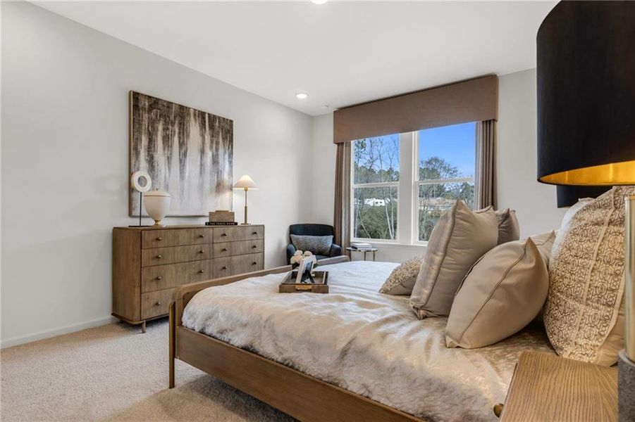 Furnished interior view inside a new home in Three Rivers, Rome (Image 18).