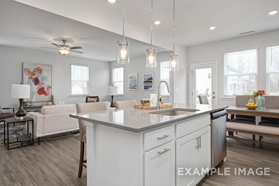 Representative furnished interior of a home built from the The Grace A by Davidson Homes LLC in Villas at Carpenter Woods, Durham (Image 15). Representative furnished interior of a home built from the The Grace A by Davidson Homes LLC in Villas at Carpenter Woods, Durham (Image 15).