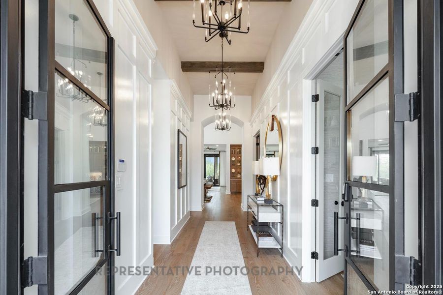 Furnished interior view inside a new home in The Ranches at Creekside, Boerne (Image 36). Furnished interior view inside a new home in The Ranches at Creekside, Boerne (Image 36).