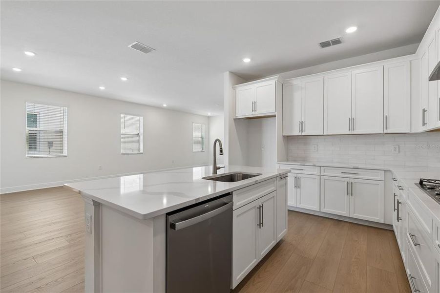 Furnished interior view inside a new home in SeaFlower, Bradenton (Image 13).