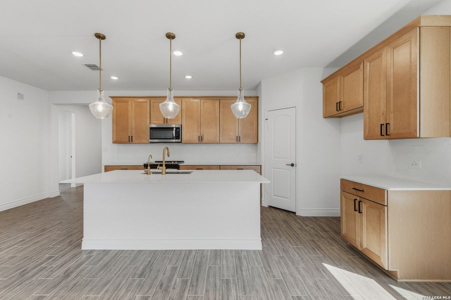 Furnished interior view inside a new home in Horizon Ridge, San Antonio (Image 4).