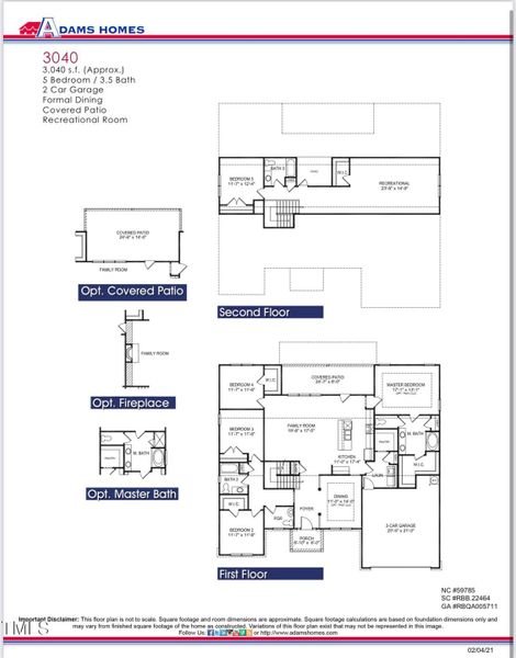 Open folder Floorplans