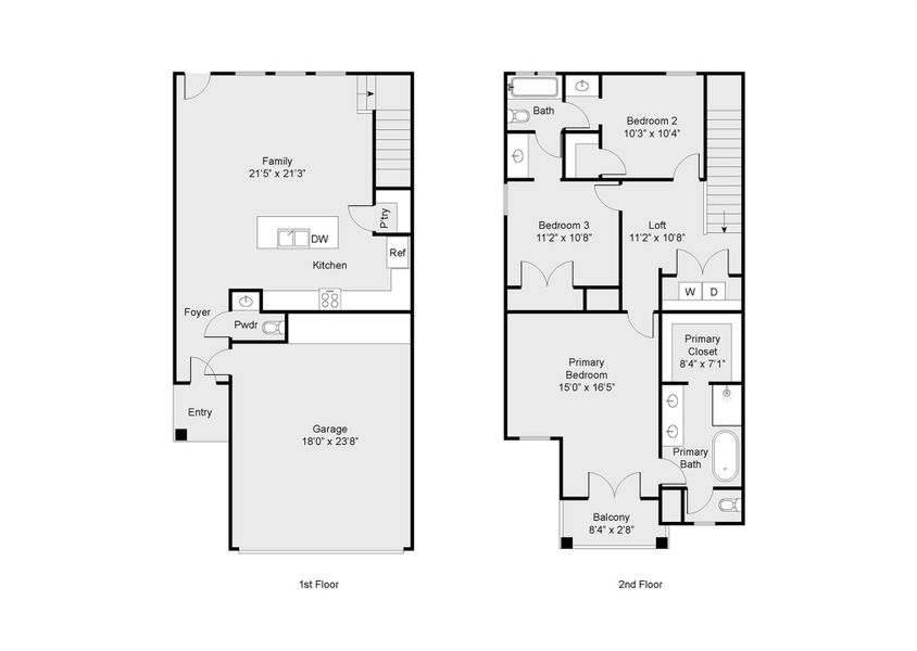 2D floor plan layout of this home in , Houston, TX (Image 5).