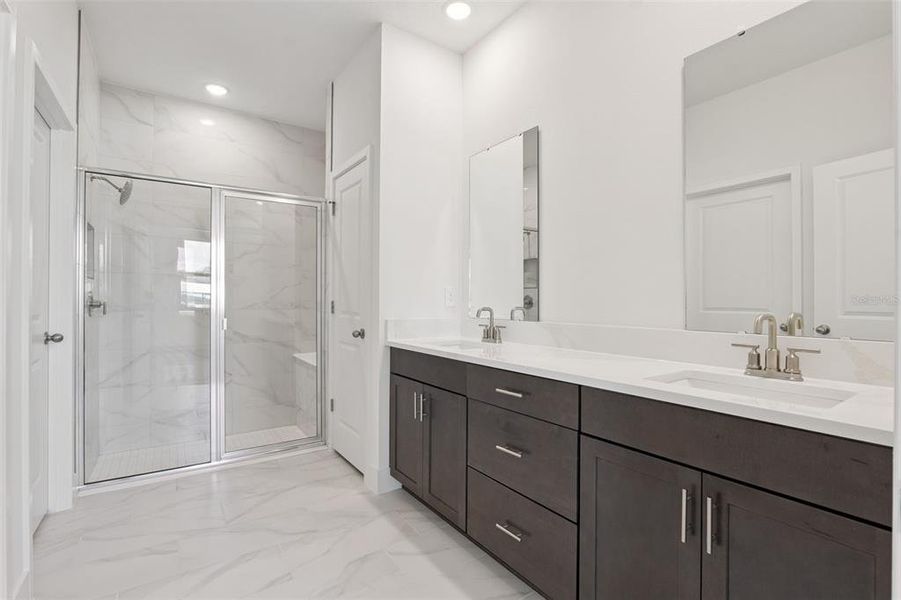 Furnished interior view inside a new home in Eden Crest, Apopka (Image 17).