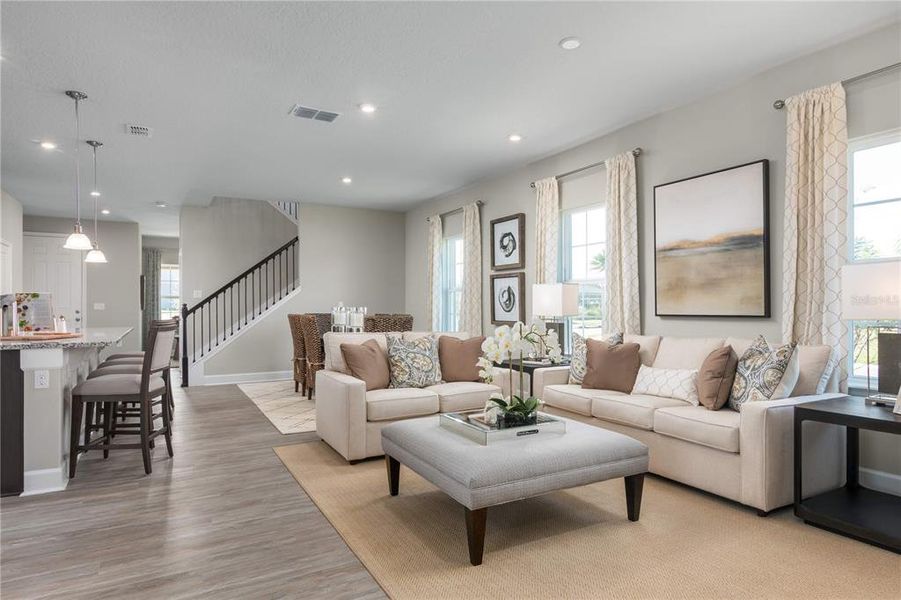 Furnished interior view inside a new home in Parkview Preserve, Apopka (Image 4).