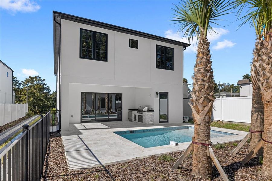 Exterior details and patio area of a home in , Orlando (Image 37). Exterior details and patio area of a home in , Orlando (Image 37).