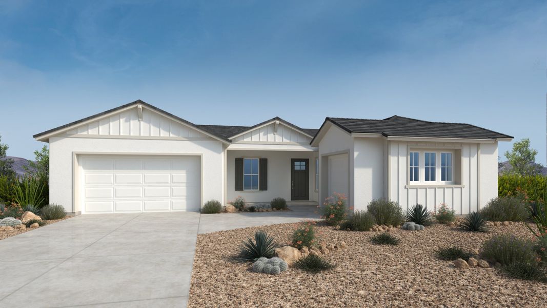 Representative exterior photo of a completed home built from the Belmont by Taylor Morrison in Verdin Summit Collection, Phoenix, AZ (Image 5).