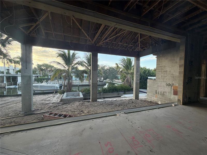 In-progress construction of a new home in , Sarasota, FL (Image 28).