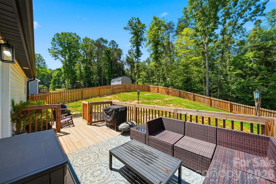 Exterior details and patio area of a home in , Granite Falls (Image 3). Exterior details and patio area of a home in , Granite Falls (Image 3).