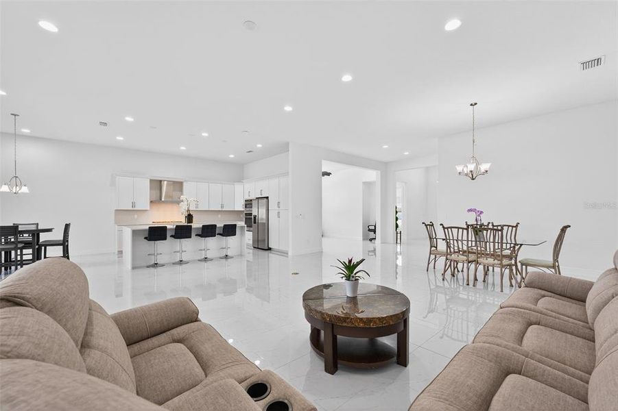 Furnished interior view inside a new home in , Sarasota (Image 23).