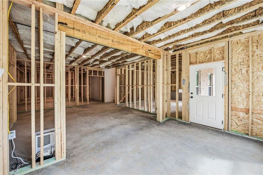 In-progress construction of a new home in Waterhaven, Cumming, GA (Image 49).