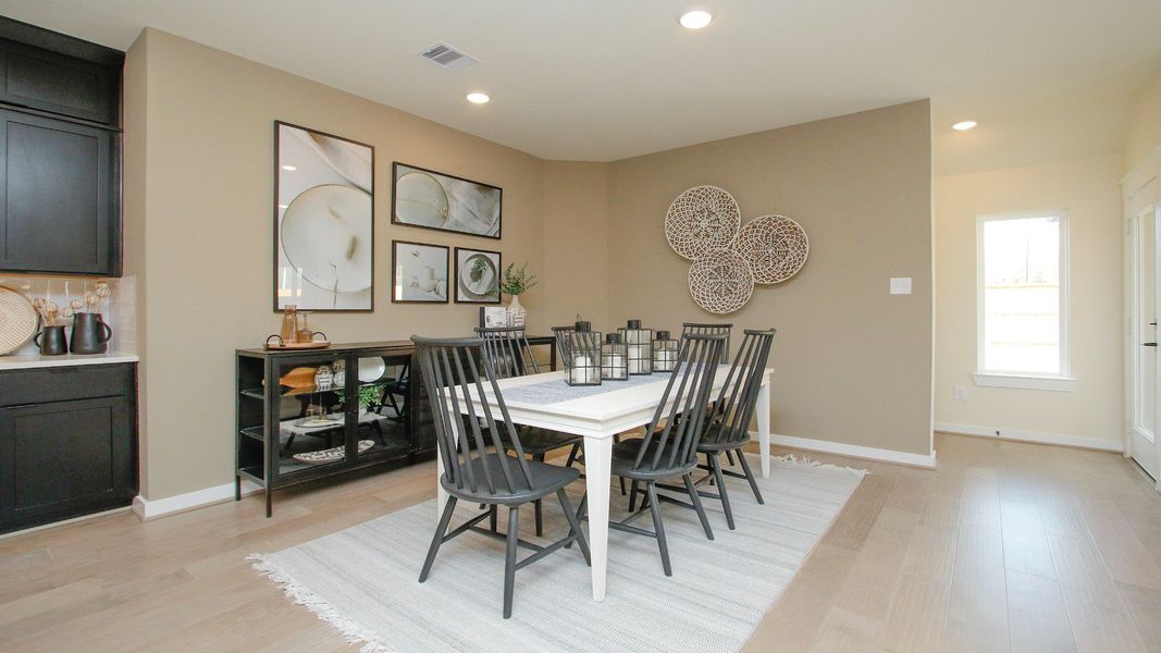 Furnished interior view inside a new home in Colony at Pinehurst, Pinehurst (Image 7).